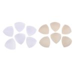 6 Pairs Foam Bra Pads Triangle Bra Inserts For Bikini