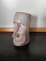 Unique Handmade Glazed Tiki Mug By Garnet McCulloch Fireworks Glasgow