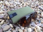 Peak angling products Sunglasses / glasses case made from green cordura fabric 