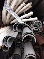 CLEARANCE - Grey Round Gutter Downpipe PVC Fittings Pipe - Single Postage Cost