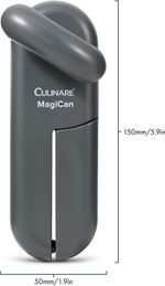 Culinare Magican Can Tin Opener World's Bestselling MagiCan Grey-Manual UK