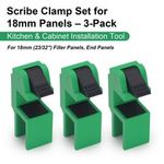 For 18mm (23/32") Panels Fast Fix Scribing Tool Clamp Set of 3 – Snap On Jig