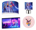 K POP DEMON HUNTERS CEILING SHADE, TOUCH LAMP, WALL ART, CLOCK or BUNDLE