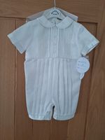 Sarah Louise Boys Christening Romper Suit Size 18 Months