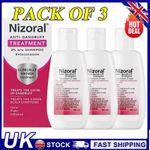 PACK OF 3 | Nizoral Anti-Dandruff Shampoo - 60ml * 3 | UK Fast Ship~