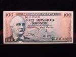 Iceland 100 Kronur 1961 Unc P44 Landsbanki Íslands Seðlabankinn Money i4c1321