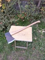 Spear and Jackson No6 6lb Log Splitting Axe Vintage Hickory Handle Heavy Duty