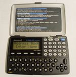 Vintage 1990s Amstrad PD-i 2000 Pocket Dock-It E-Mailer Organiser Boxed Working