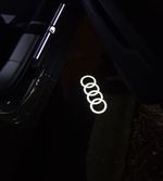 GENUINE OEM Audi Logo Door Puddle Lamp Led Light S3 Rs3 Q7 A3 A4 Q5 4G0052133G