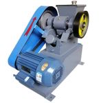 1500W/220V Laboratory Jaw Crusher Small Construction Waste Stone Crusher 60*100