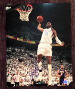 KEVIN DURANT Signed OKLAHOMA CITY THUNDER 11x14 PHOTO Beckett BAS Authenticated