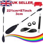 Adjustable Length 4part Stand Up Paddle Board Paddle Boat Canoe Kayak Oar 221cm
