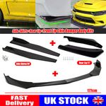 Side Skirt + Rear Lip + Front Bumper Body kit Spoiler Splitter For Seat Ibiza UK