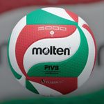 Molten V5M5000 Volleyball Size 5 Soft Touch PU Microfiber Indoor/Outdoor - NEW