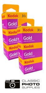 Kodak Gold 200 36 Exposure Three pack X 2
