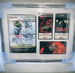 Signed Stereophonics, Travis  And Badly Drawn Boy Poster with coa