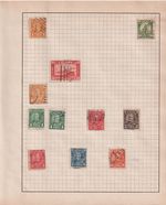 Canada KGV Stamps on 2 pages