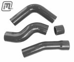 Ford Escort MK3 RS Turbo Radiator Hose Kit for Turbo Silicone Black