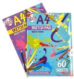 2 x A4 Sketch Pad White Paper Artist Craft Doodling Sketching Drawing Book
