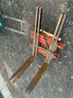 Bolzoni Auramo Hydraulic Pallet Forks Double Side shift for forklift loader