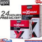U-POL MAXIMUM 2K HS CLEARCOAT LACQUER 5 LTR - WITH FAST HARDENER KIT 7.5 L