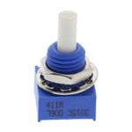 1x Bourns 3315C-001-006L 9mm Square Incremental Encoder, 6 ppr, 120rpm, Slotted