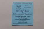 Shrewsbury Town v Wolverhampton Wanderers 1995 Arthur Rowley Testimonial Ticket