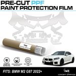 Front Bumper Stone Chip Scratch Guard PPF Paint Protection film for BMW M2 G87