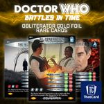 Dr Doctor Who Battles in Time Cards - OBLITERATOR LIMITED EDITION Rare Singles