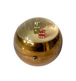 Rare Vintage Dice Ball Powder Compact circa 1940