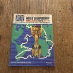 Jules Rimet Cup World Championship Programme 1966 England, July 11-30