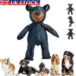 Unbreaka Bear Mighty Bear Pet Dog Toy Indestructible Tough Dog Squeaky Toys UK