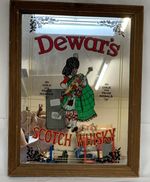 Dewar's Scotch Whisky Mirror Vintage Bar Wall Decor 50 x 36cm Z#1008