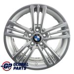 BMW X3 F25 X4 F26 Silver Wheel Rim Alloy 18" M Star Spoke 8J ET:43 7844249