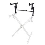 2 Tier Keyboard Stand Second Tier Universal Metal,Music Instrument
