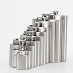 Stainless Steel Hip Flask 1-18oz Portable Whiskey Alcohol Bottle Pocket Flagon