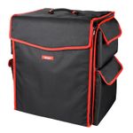 Jucoci Backpack Plastic Compatible with Large Size Storage Case, Black 