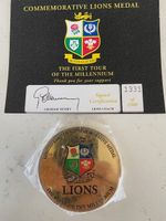 Lions 2001 Australia tour medal