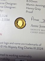 The Royal Mint Buckingham Palace 2024 1/40oz 0.9999 Gold Proof Coin