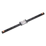 MGN12 300mm Linear Guide Rail with MGN12H Carriage Block, Black