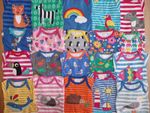 Ex Toby Tiger Footless Romper Sleepsuit Baby Boy Girl 0-3 3-6 6-12m NEW