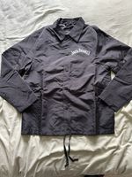 Jack Daniels Coach Jacket American Needle Waterproof Nylon Full Snap M RRP $148
