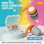 1 Pair Waterproof Swimming Ear Plug for Adult Reusable Soft Silicone Swim ear