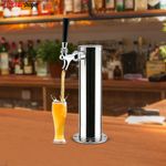 Bar Single Tap Draft Tower Pump Stainless Steel Single Faucets Beer Dispenser