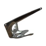 Stainless Steel Bruce Anchor, Beautiful Polished Finish, Boat Anchor  Bruce-Type