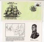 STAMPEX 86 Discoverers of Australia Matthew Flinders Port Lincoln pmk Souv Env