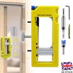 Door Hinge Routing Jig Stable Easy Installation Adjustable Door Hinge Router