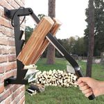 Wall-Mounted Wood Kindling Splitter High Carbon Steel Manual Wood Cutter Camping