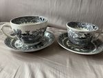 Black Willow tea cup burleigh