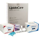 LipidoCare Meter for Total Cholesterol, HDL Cholesterol, Triglycerides & Glucose
